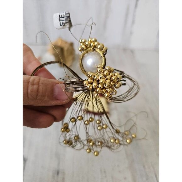 Angel vintage set magnet ornament tree wire ornament angel - Picture 9 of 10